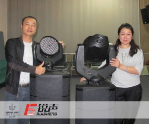 Guangzhou Ruisheng Lighting & Audio is the excludive distributor of German Light Products (GLP) for China, Taiwan and Macao