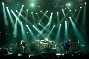 Marc Janowitz’s My Morning Jacket Set Design using 50 of GLP’s New impression X4 LED Lights