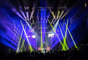 GLP Impression X4S Makes Touring Debut With Toby Keith Toby Keith with GLP impression . Photo Credit: Kayleigh Rose
