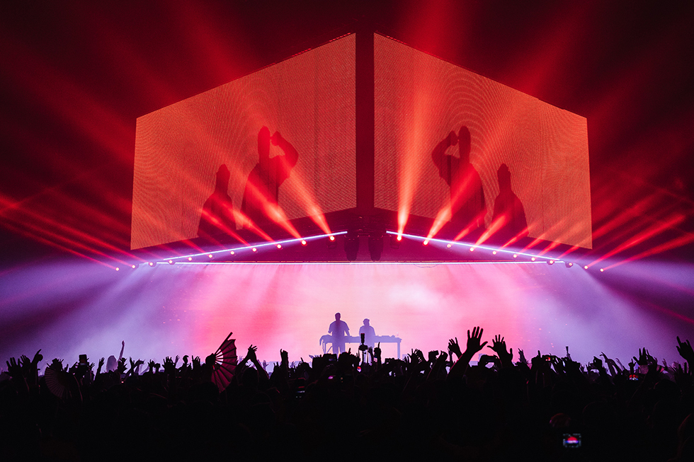 Axwell & Ingrosso, LD Sam Tozer, 2018, Photo: Alex Gonzalez