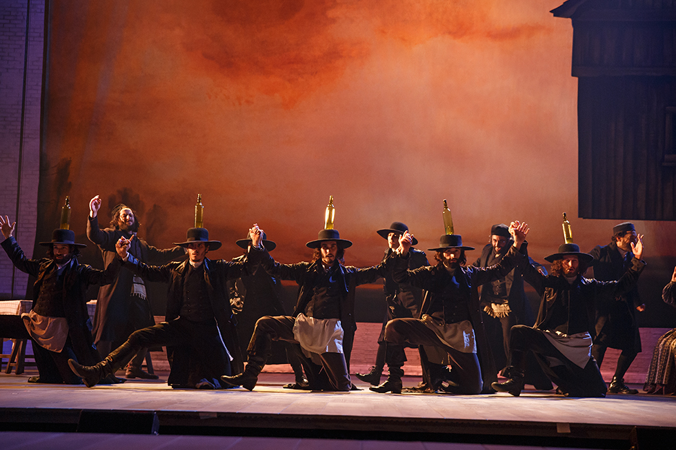 Fiddler On The Roof, LD Donald Holder, 2015, Photo: Joan Marcus 