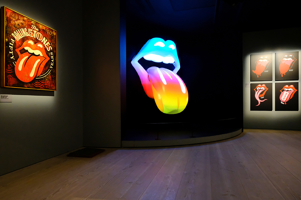 Rolling Stones Exhibitionism, LD Woodroffe Bassett Design, 2016