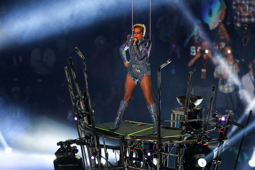 The Super Bowl LI Halftime Show with Lady Gaga, LD Bob Barnhart, 2017, Photo: Getty images