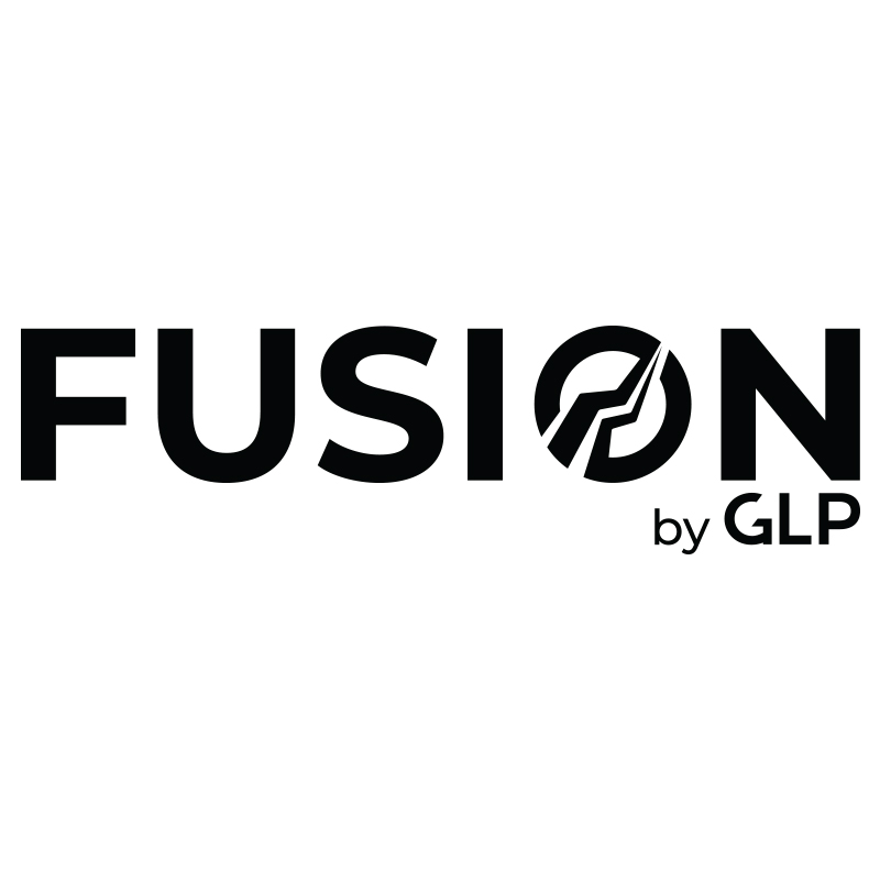 fusion, by, glp, logo, black