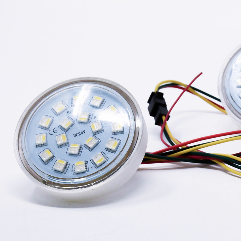 Rgb clearance led puck