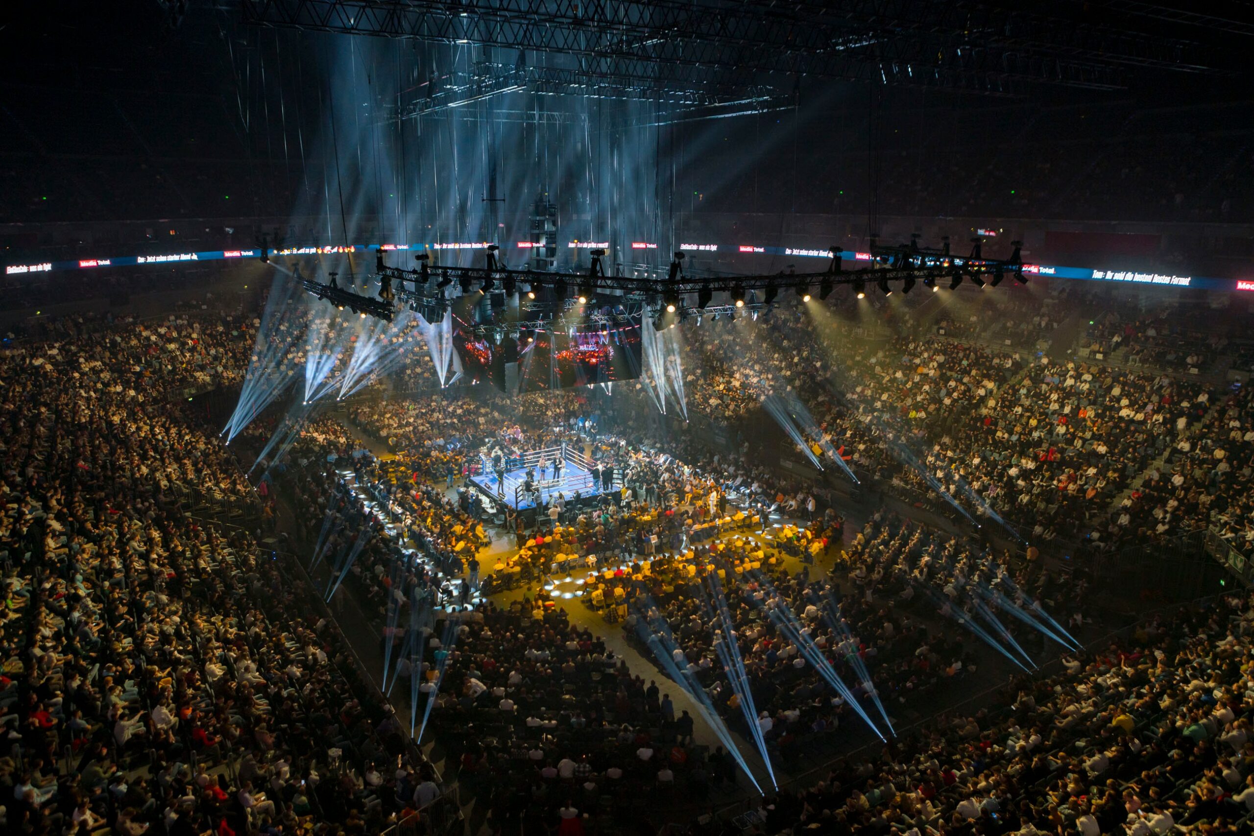 PRG Sends GLP Into Battle for the Great Fight Night at Colognes Lanxess Arena